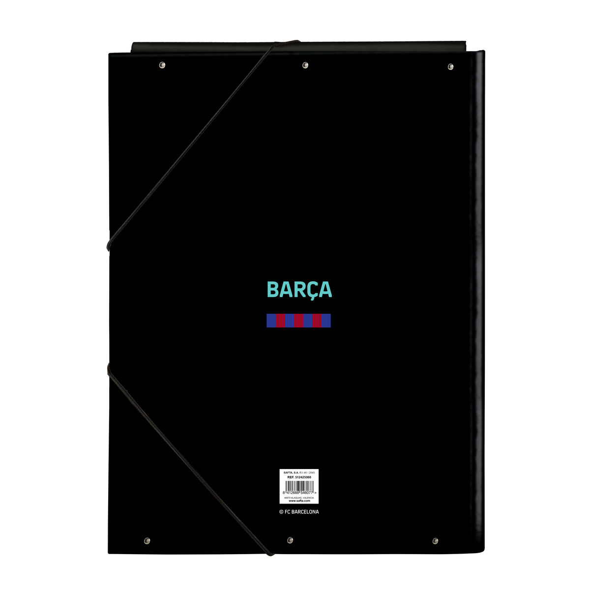 Folder F.C. Barcelona Sort A4
